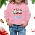 thumbnail image 2 of DGHM Heavy Blend Youth Hooded Sweatshirt Female Purge Outfit The Purge Children's Autumn and Winter Christmas Printed Pullover Hoodiefree Pink, 2 of 4