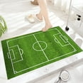thumbnail image 2 of Wovilon Indoor Football Field Game Rug, Living Room Coffee Table Mat, Bedroom Bedside Rug, Bedroom Decoration Rug, Kitchen Mat, Home Decoration, Entrance Door Mat, 2 of 8