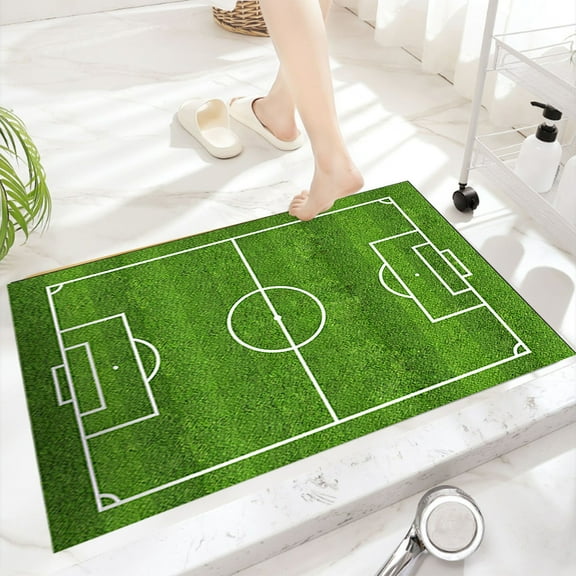 Indoor Football Field Game Rug, Living Room Coffee Table Mat, Bedroom Bedside Rug, Bedroom Decoration Rug, Kitchen Mat, Home Decoration, Entrance Door Mat
