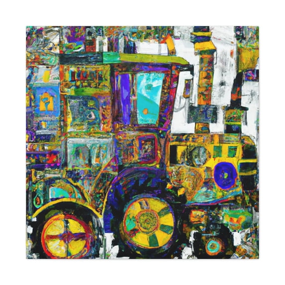 Tractor of Expressionism - Canvas
