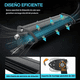 thumbnail image 4 of Par Faros Barras Bloosom  36w Led Auxiliares 7'' Auto Moto Jeep Rzr Negro, 4 of 4