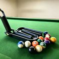 thumbnail image 4 of Billiards Training Rack, 3D Printed Pool Ball Rack with Perfect Alignment, Holds 15 Balls, Portable Practice Tool for Pool Table Accessories, Includes Screwdriver & Rubber Bands - Color 1, 4 of 9