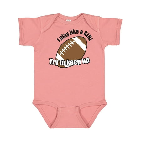 

Inktastic Football - Like a girl Gift Baby Girl Bodysuit