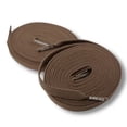 thumbnail image 3 of Bread Elastic Shoelaces, No Tie Stretch Shoelaces for Easy Slip-on, Rich Brown, 36", 3 of 4