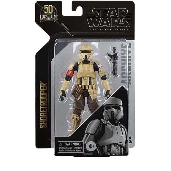 Star Wars: The Black Series Shoretrooper Kids Toy Action Figure for Boys and Girls (6”) (NON-MINT PACKAGE)