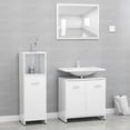 thumbnail image 5 of vidaXL Bathroom Furniture Set 3 Pieces Engineered Wood Cabinet Multi Colors, 5 of 41