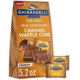 thumbnail image 2 of Ghirardelli Bag Milk Chocolate Caramel Waffle Cone 5.2 OZ, 2 of 5
