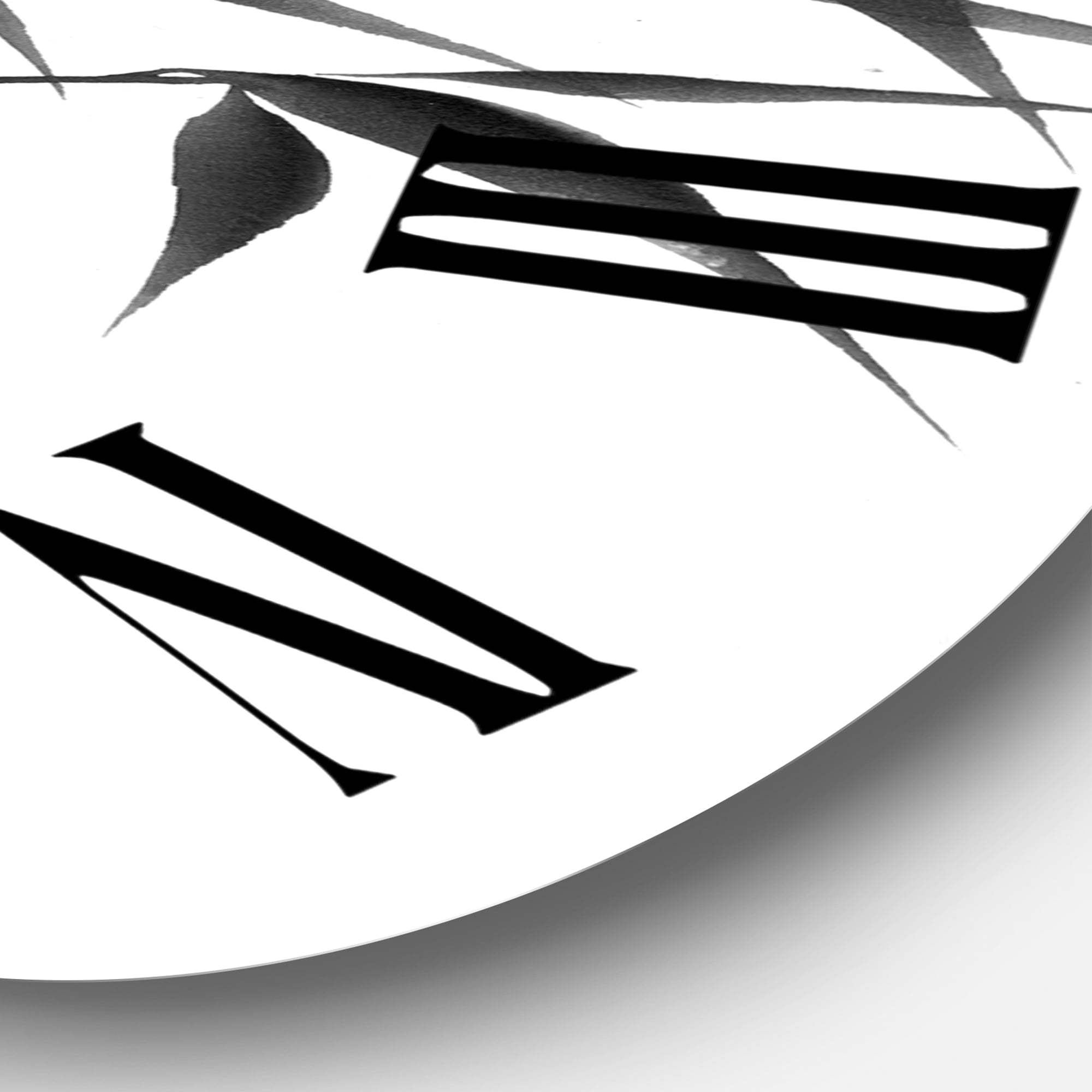 Designart 1 in Quartz Traditional Wall Clock