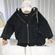 thumbnail image 4 of Conjuntos de Entrenamiento de 2 Piezas para Mujer, Conjuntos de Salón A Juego, Sudadera con Cremallera y Falda, Ropa de Gimnasio, Conjuntos de Yoga Negro L, 4 of 7