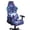 Galaxy Wolf, variant on HUIACONG Gaming Chair Cover Gaming Chair Protective Cover Sea Turtle Flower Easy to Install Scratchproof Machine Washable Stretch Fabric Gaming Chair Decorations