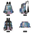 thumbnail image 4 of FORMRS Mini Backpack Purse for Women Travel Daypack Casual Shoulder Bag, Purple Window, 4 of 7