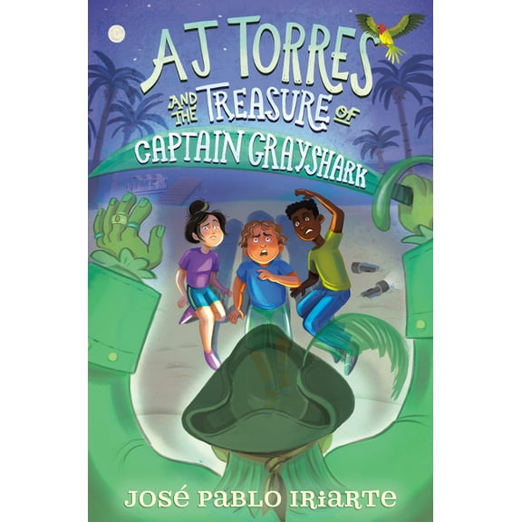 Aj Torres and the Treasure of Captain Grayshark, (Hardcover)