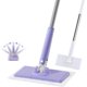 thumbnail image 1 of Mopa sin lavado y manos libres | Toalla facial desechable compatible | Limpiador de pisos multi-superficie para seco y húmedo | Cabezal giratorio de microfibra 360° | Compacto para apartamentos y, 1 of 2