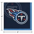 thumbnail image 2 of Tennessee Titans Paper Beverage Napkins 48 Count for 24 Guests, 2 of 3