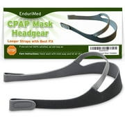 Endurimed Replacement for Respironics Dreamwear Headgear - CPAP Straps for Mask - Velcro Head Strap for Dreamwear Nasal Mask - Full Adjustable Strap, Prevents Sleep Face Lines