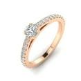thumbnail image 2 of 3/4ctw Diamond Engagement Ring in 10k Rose Gold (G-H, I2-I3), 2 of 4