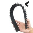 thumbnail image 4 of Picos De Pared Puertas Antirrobo Para Gatos Tiras Puntiagudas Disuasor De Para Pájaros Negro Sunnimix Gates Fence Wall Spikes, 4 of 8