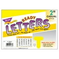 thumbnail image 2 of Trend Enterprises Casual Style Reusable 2" Ready Letters Yellow 6 PK/BD T434, 2 of 2