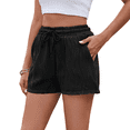 thumbnail image 4 of Shorts Texturizados Activewear Lounge Negros XL, 4 of 10