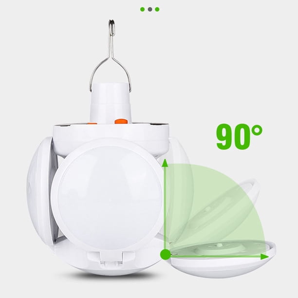 unbranded 1Ud De Portátil Para Camping Con Carga Solar Y USB Compacta Para Excursiones Y Emergencias