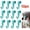 Blue - 12pc, variant on 12pc Single Hooks Over Cabinet Door Hook, Carbon Steel Hanger Hook Over The Door Drawer Hooks, Metal J-Hooks for Kitchen, Bathroom, Laundry Room, Hanging Hooks, Space-Saving Organizer, 4 Colors