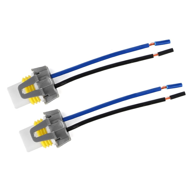 Headlight Wiring Harness Connector Fog Light Adapter Cable Fog Lamp Wiring Adapter 9005 Headlight Connector Headlight Wiring Harness 2Pcs 9005/9006/H10 Universal Adapter Wiring
