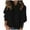 Black, variant on Jiyugala Women's Sweaters Pullover Plus Size Loose Casual Tops