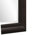 thumbnail image 2 of Rectangle Oil Rubbed Bronze Finish Mirror with Wooden Bronze Frame - Black, 2 of 4