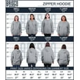 thumbnail image 5 of Mermaid Lovers Cute Seashell Heart Zip Hoodie Sweatshirt Women Brisco Brands L, 5 of 6