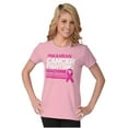 thumbnail image 3 of Breast Cancer Fighting Machine Womens Slim Fit Graphic Tee Brisco Brands X, 3 of 5