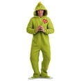 thumbnail image 3 of Grinch Costume Onesie for Adults, 3 of 7