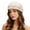 Beige, variant on Men's Textured Docker Cap Plaid Brimless Hat Adjustable Vintage Sailor Skull Cap Gray One Size