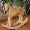 thumbnail image 2 of Caballo Mecedora De Madera perfecl decoración De Escritorio Artesanía De Talla paquete De 2, 2 of 8