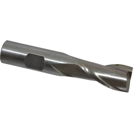 

Value Collection 11/16 1-5/16 LOC 5/8 Shank Diam 3-7/16 OAL 2 Flute High Speed Steel Square End Mill