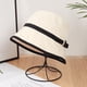 thumbnail image 3 of Sombrero de pescador para mujer, sombrero para el sol, gorra de pescador para pesca al aire libre y senderismo. Blanco, 3 of 9