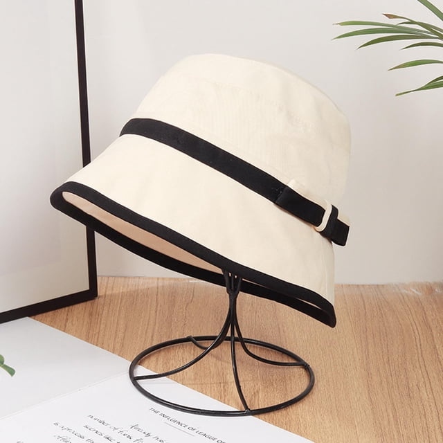 Sombrero de pescador Macarena Plegable Verano Blanco