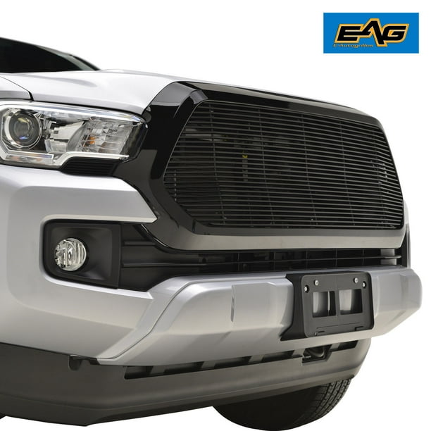 Eag 16 18 Toyota Tacoma Black Replacement Grille Aluminum Billet