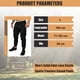 thumbnail image 2 of Pantalones cargo para hombre, pantalones de chándal a la moda para hombre, pantalones chinos informales de trabajo con cordón y 6 bolsillos, 2 of 6