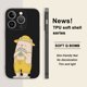 thumbnail image 1 of Exprese su personalidad con una funda de teléfono arenada con diseño de dibujos animados extravagantes para iPhone, 1 of 4