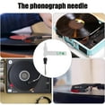 thumbnail image 2 of 5Pcs Phonograph Styluses Needle Replacement Set Record Player Needle Turntable Record Needle Players Turntable Styluses, 2 of 8