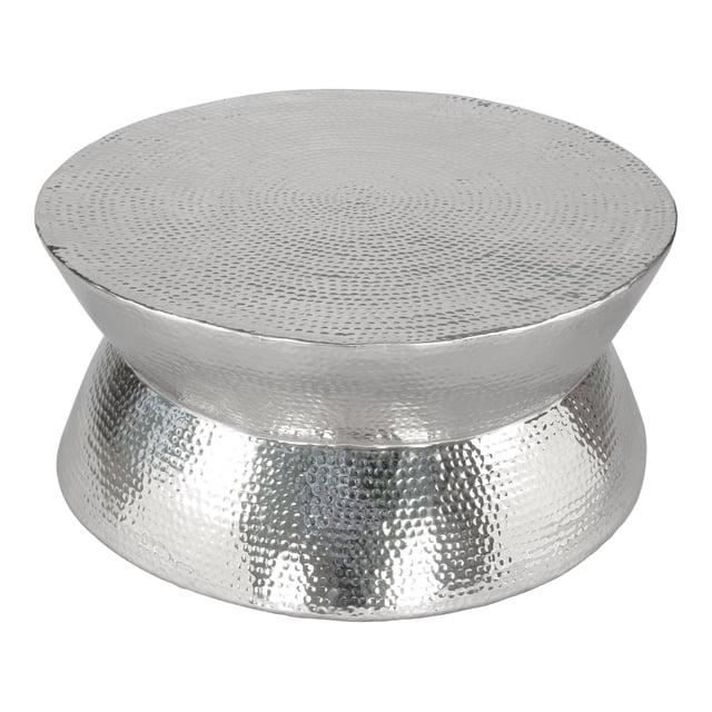 Mesa de Centro Madryn Plateado - Kessa Muebles