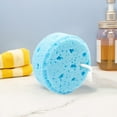 thumbnail image 5 of dajkiuy Exfoliating Foam Sea Sponge,Premium Bath Sponge,Body Scrubber for Adults and Kids Body Cleansing Supplies,4.5 Inch，light blue, 5 of 6