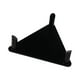 thumbnail image 1 of Soporte de acrílico para exhibición de balones, estable, triangular, para escritorio Negro, 1 of 9