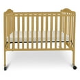 thumbnail image 3 of Fizzy Baby 2-in-1 Wooden Crib Convertible Crib to Toddler Bed with 3 Level Mattress Board, Natural, 3 of 6