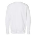 thumbnail image 7 of Hanes Unisex Perfect Crewneck Sweatshirt, Soft Pullover Fleece, White, XL, 7 of 7