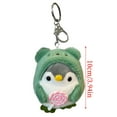 thumbnail image 3 of Green Cute Penguin Keychain Stuffed Animal 394 Inch Size For Children Decor And Play Soft Toy, 3 of 7