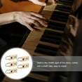 thumbnail image 2 of IFANLANDOR 5Pcs Piano Repair Accessories Khaki Wood Piano Middle Pedestals for Tuning, 2 of 8