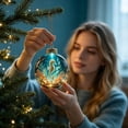 thumbnail image 4 of suore Christmas Tree Decor, 3.1in Christmas Ball Ornaments, Underwater Sea Organism Hanging Baubles, Christmas Ball for Nautical Style Xmas Tree Home Indoor Decor, Christmas Gifts, 4 of 7