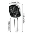 thumbnail image 4 of VQPeo High-Pressure Shower Head with Handheld Combo | Filtered Shower Head for Hard Water | Adjustable Shower Heads with Hose and Holder | Perfect Shower Experience, 4 of 5