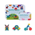 thumbnail image 1 of Amdohai Wooden Pattern Block Animals Shape Puzzle Early Education Montessori Toy with Design Cards for, 1 of 8